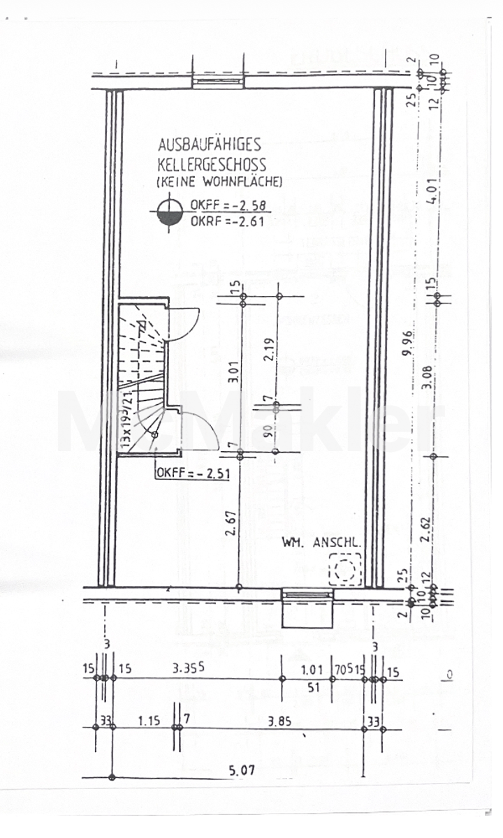 Einziehen und wohlfühlen: 5-Zi.-RMH in Duisburg-Vierlinden - Erbbaurecht – Grundriss 1