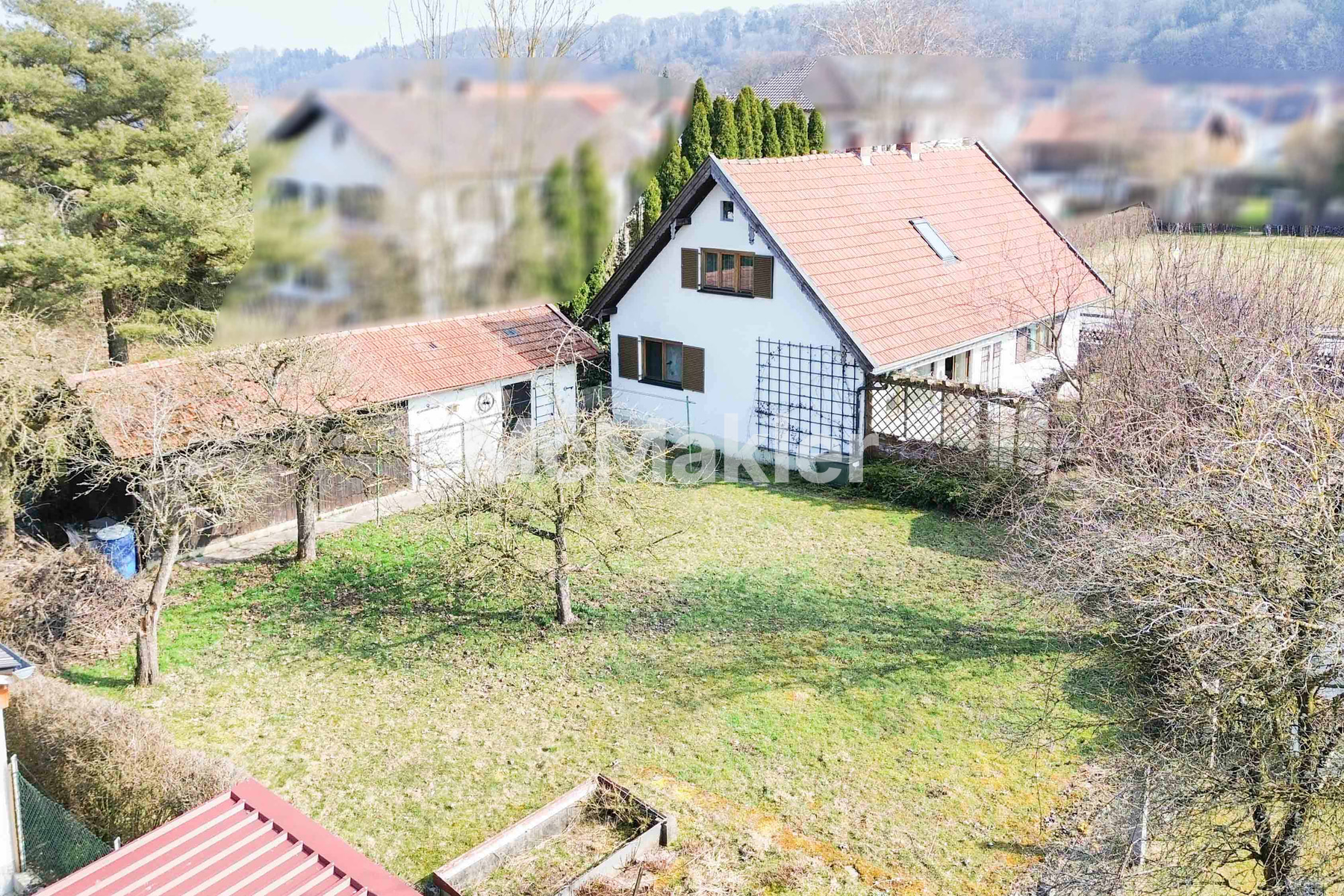 Einfamilienhaus mit 732 m² Grundstück - ländlicher Flair, zentrumsnah wohnen in Trostberg