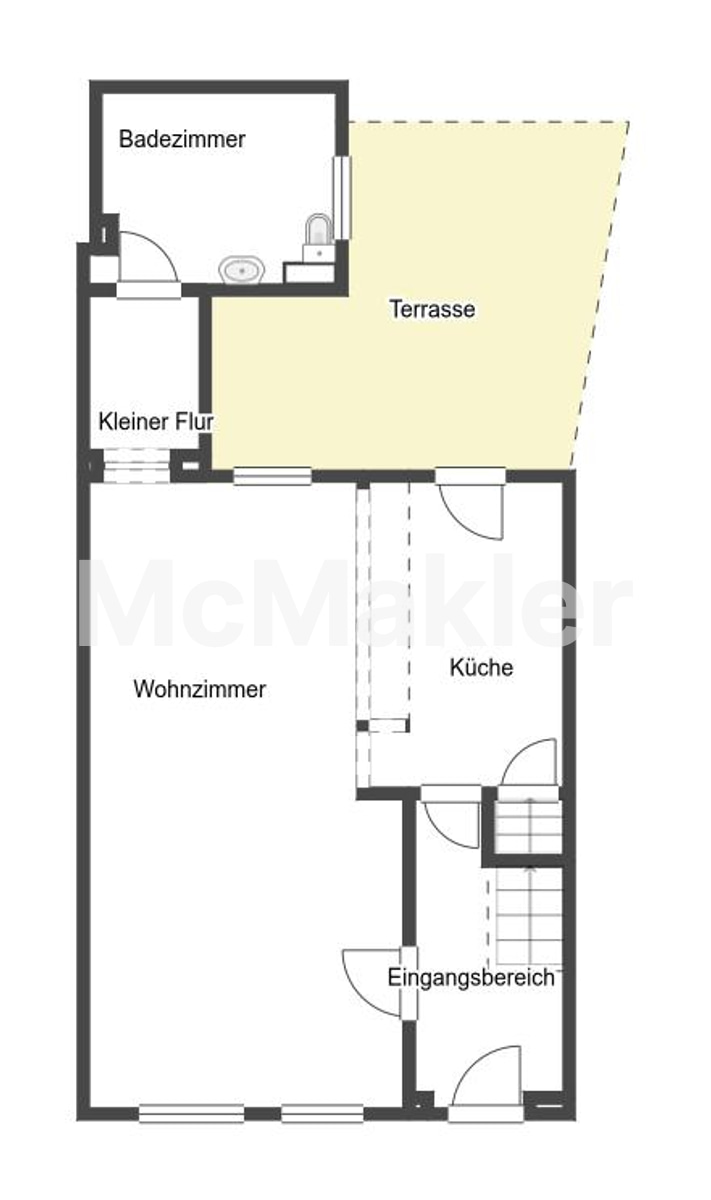 Charmantes Wohnobjekt in Duisburg mit viel Potenzial – Grundriss 1