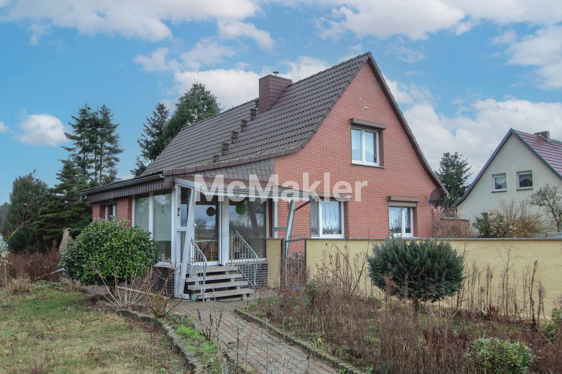 Charmantes Einfamilienhaus in Grieben – Wohnen im Grünen mit Kamin und 1.389 m² Grundstück