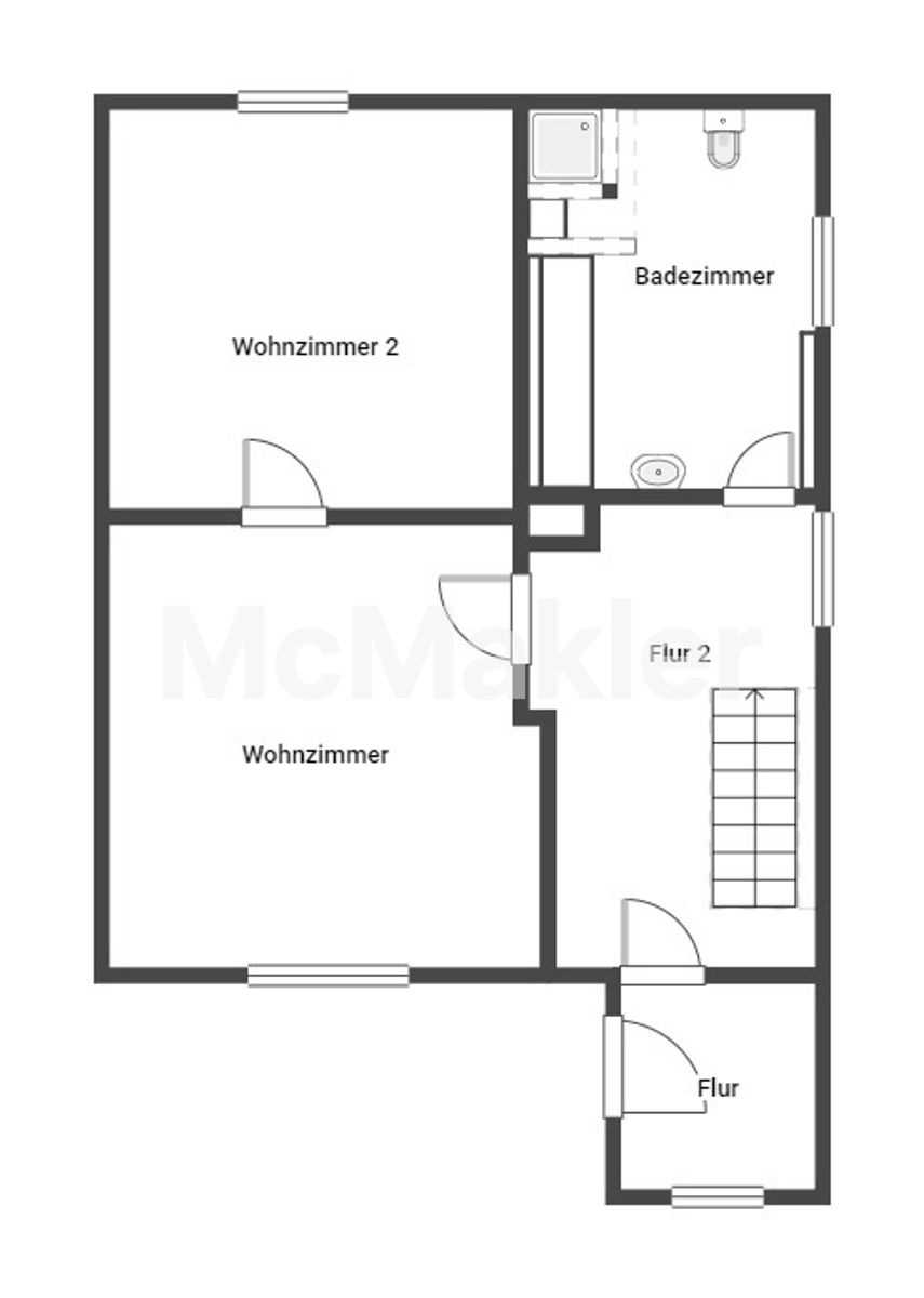 Gestaltungspotenzial: Realisieren Sie selbst das Haus Ihrer Träume in idyllischer Seenähe – Grundriss 1