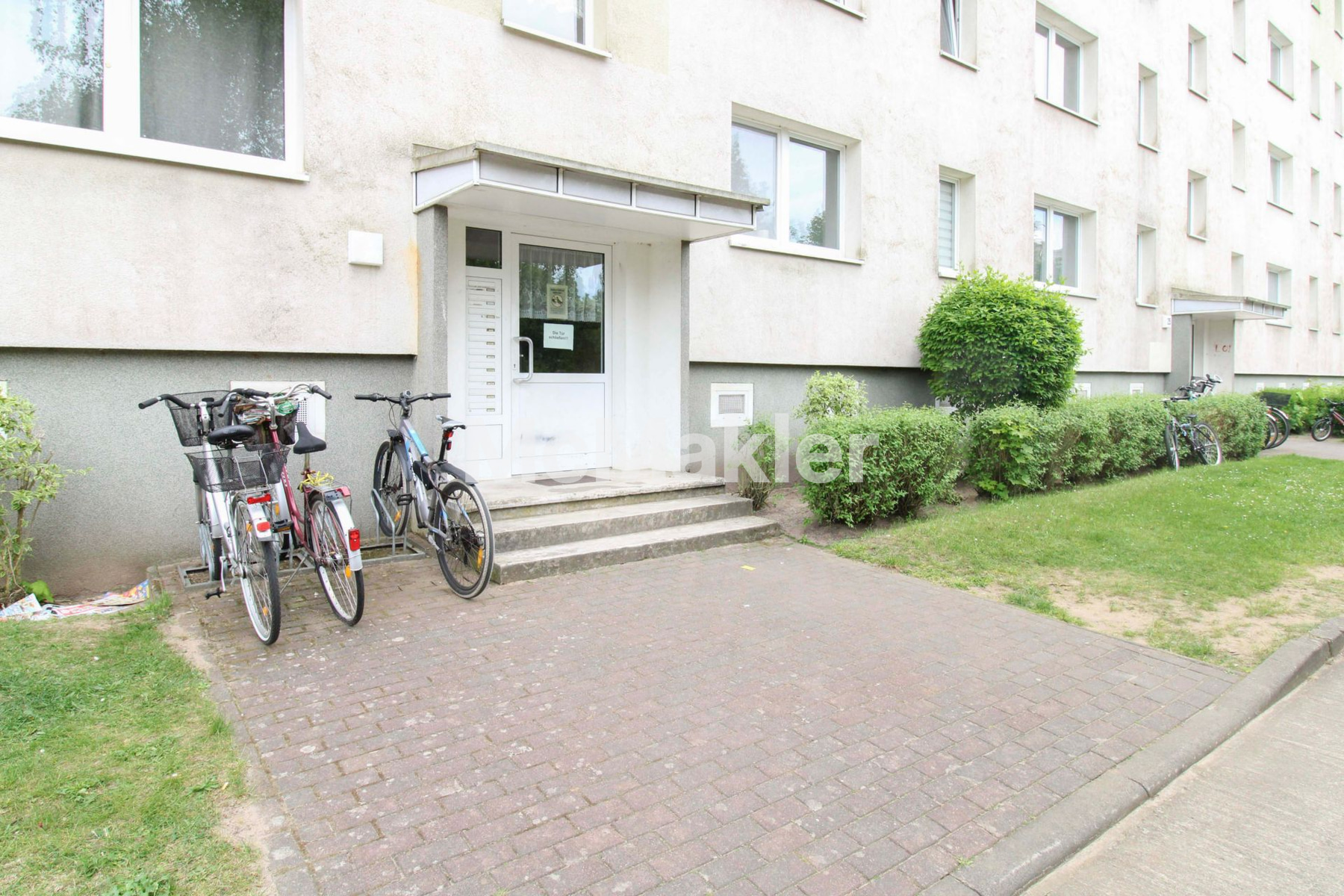 Sicher vermietete 2-Zi.-Wohnung mit Balkon in Parchim