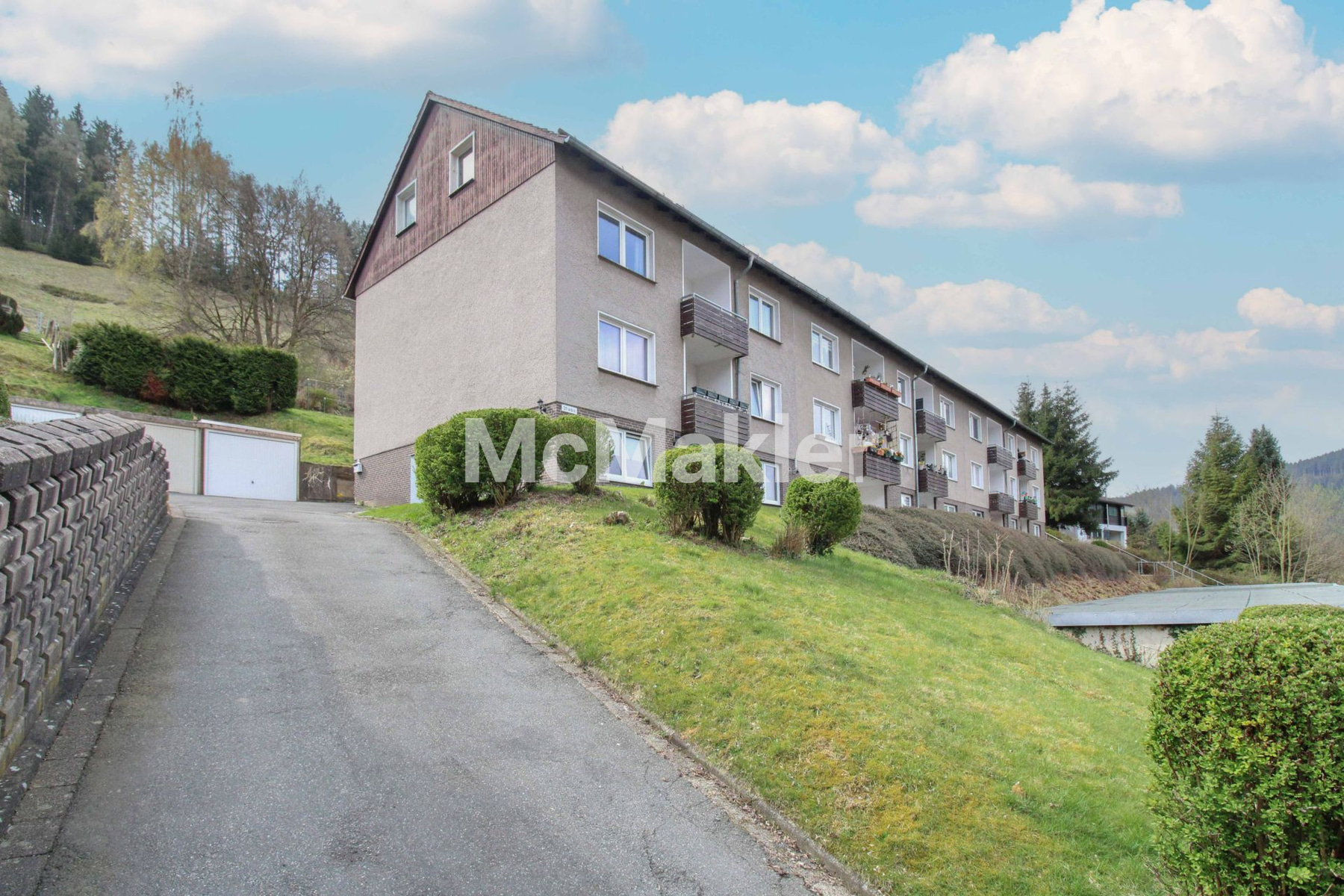 Lautenthal: Charmante Wohnung mit Bergblick & Garage – ideal als Ferienimmobilie im Harz