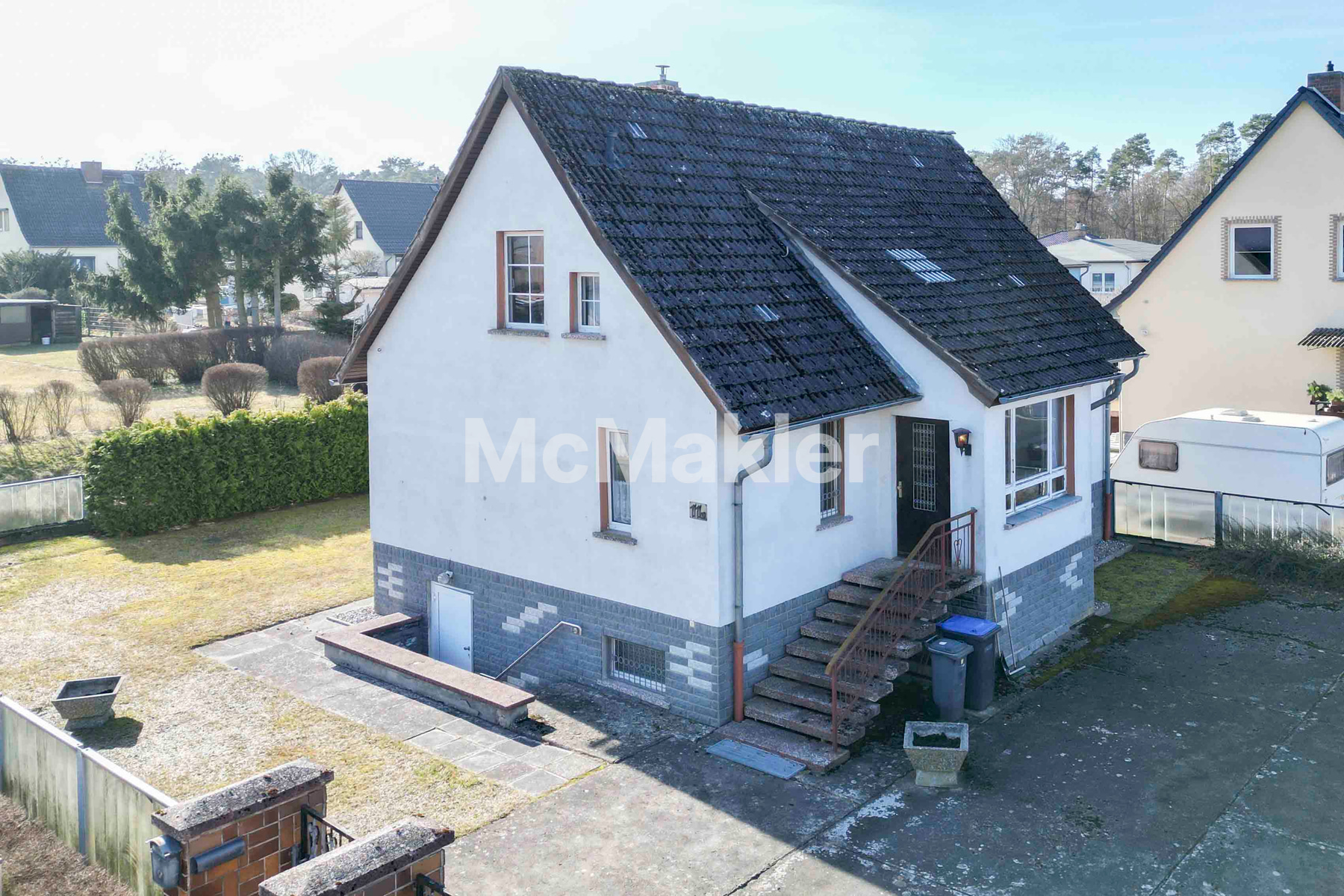 Ihr neues Zuhause nahe Stettiner Haff - Einfamilienhaus mit Nebengelass und ruhigem Garten