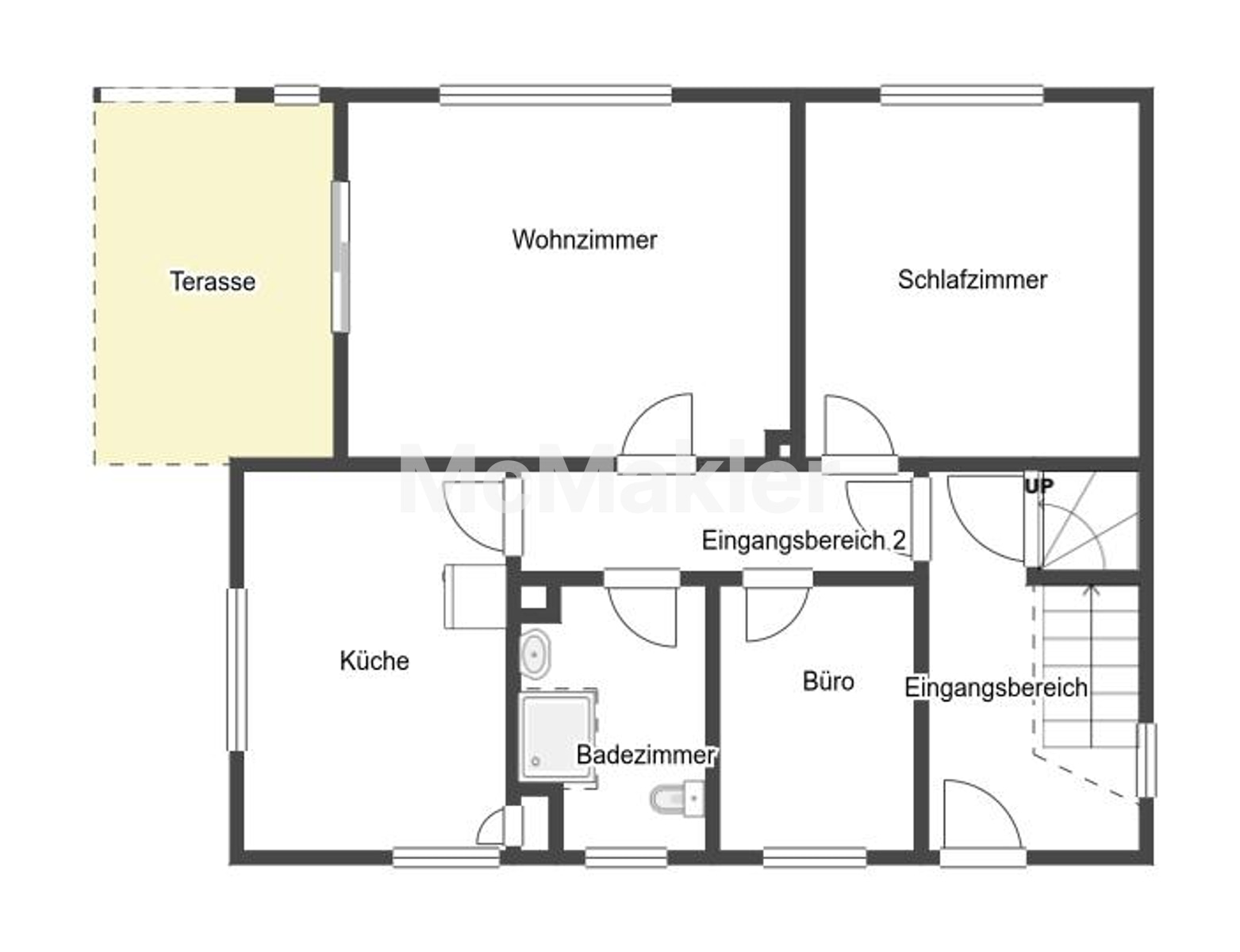 Viel Platz für Generationen – Zweifamilienhaus mit Garten & großem Potenzial in Bad Homburg – Grundriss 1