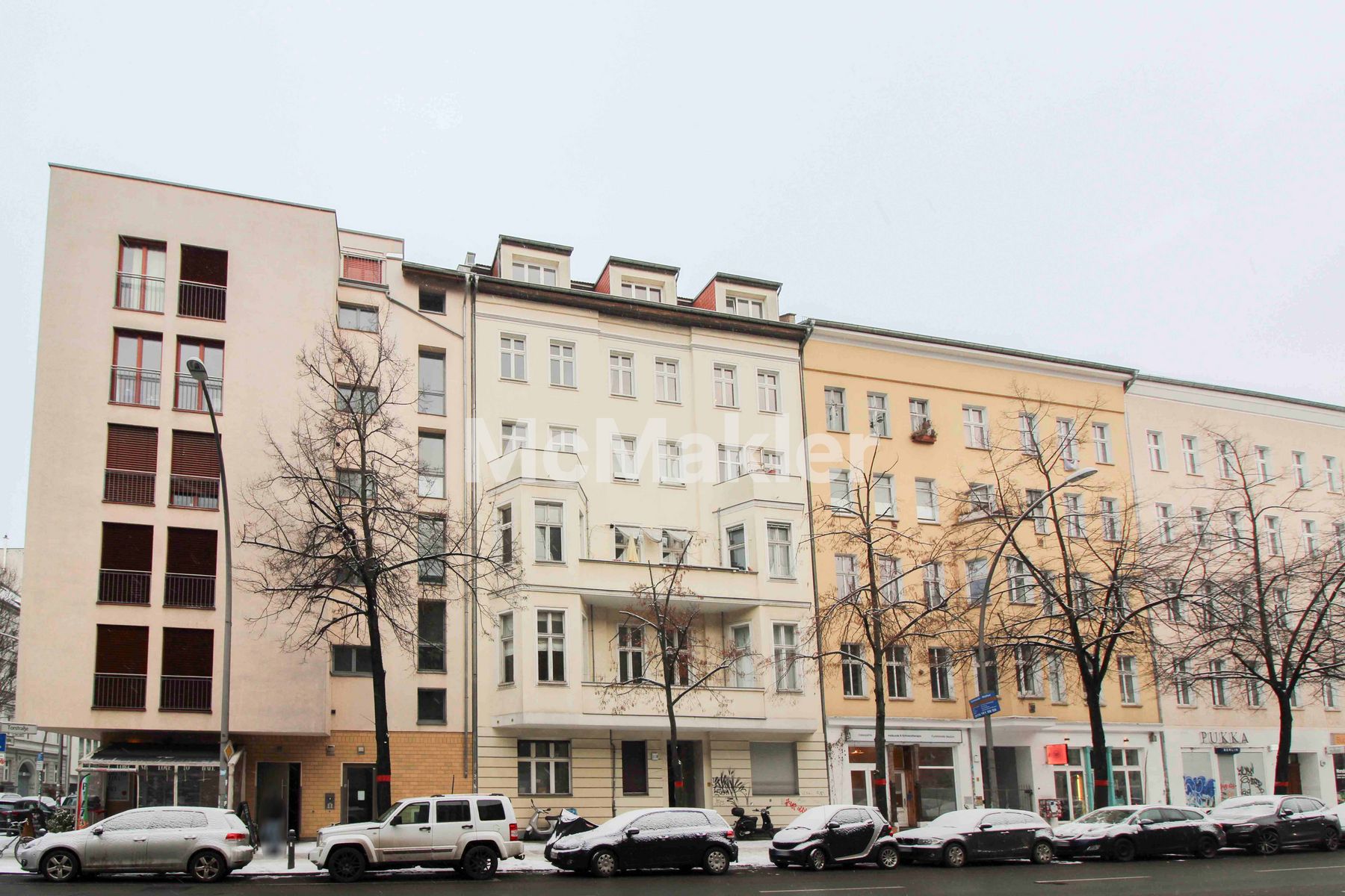 Vermietet: 2-Zimmer-Altbauwohnung im 4. OG (ohne Aufzug) mit Keller nahe Rosenthaler Platz