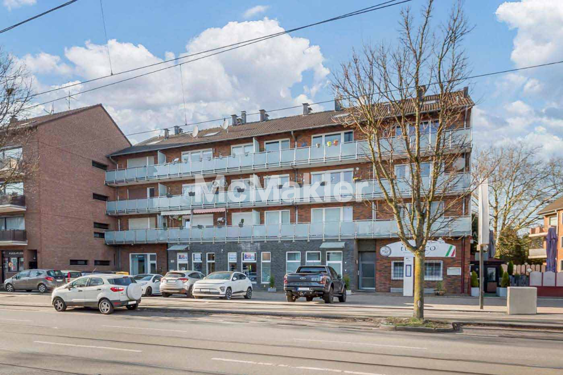 Bezugsfreie 2-Zimmer Wohnung mit Balkon und Einbauküche in Mülheim an der Ruhr