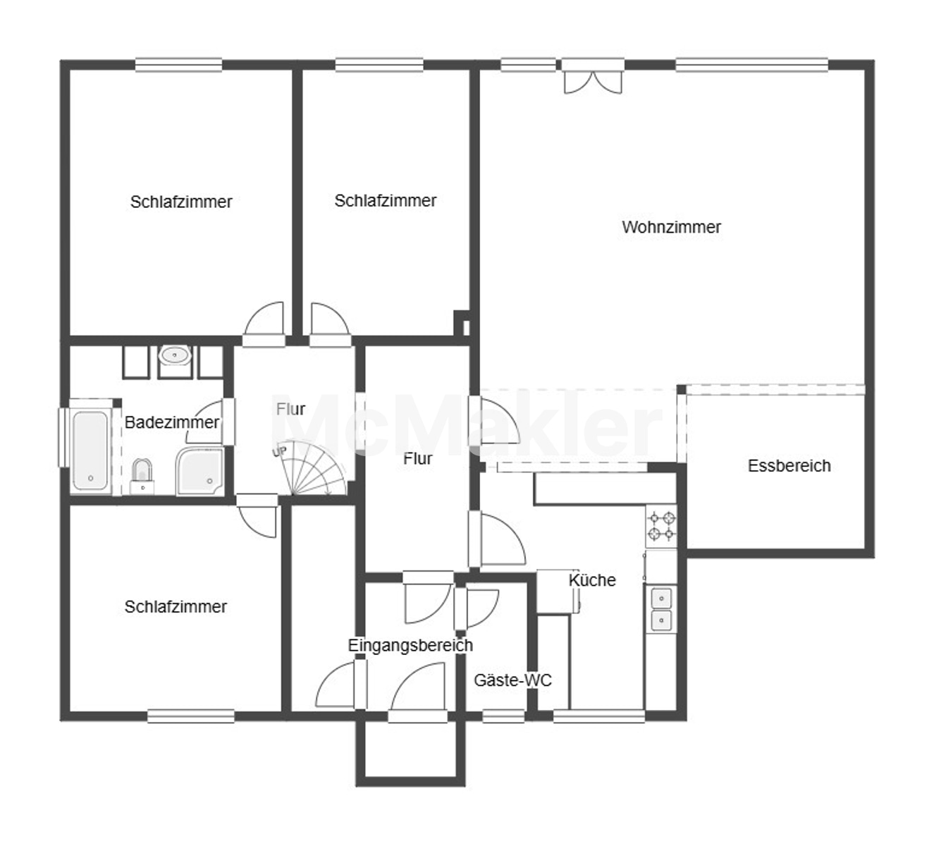 Familienglück mit Potenzial – Grundriss 1