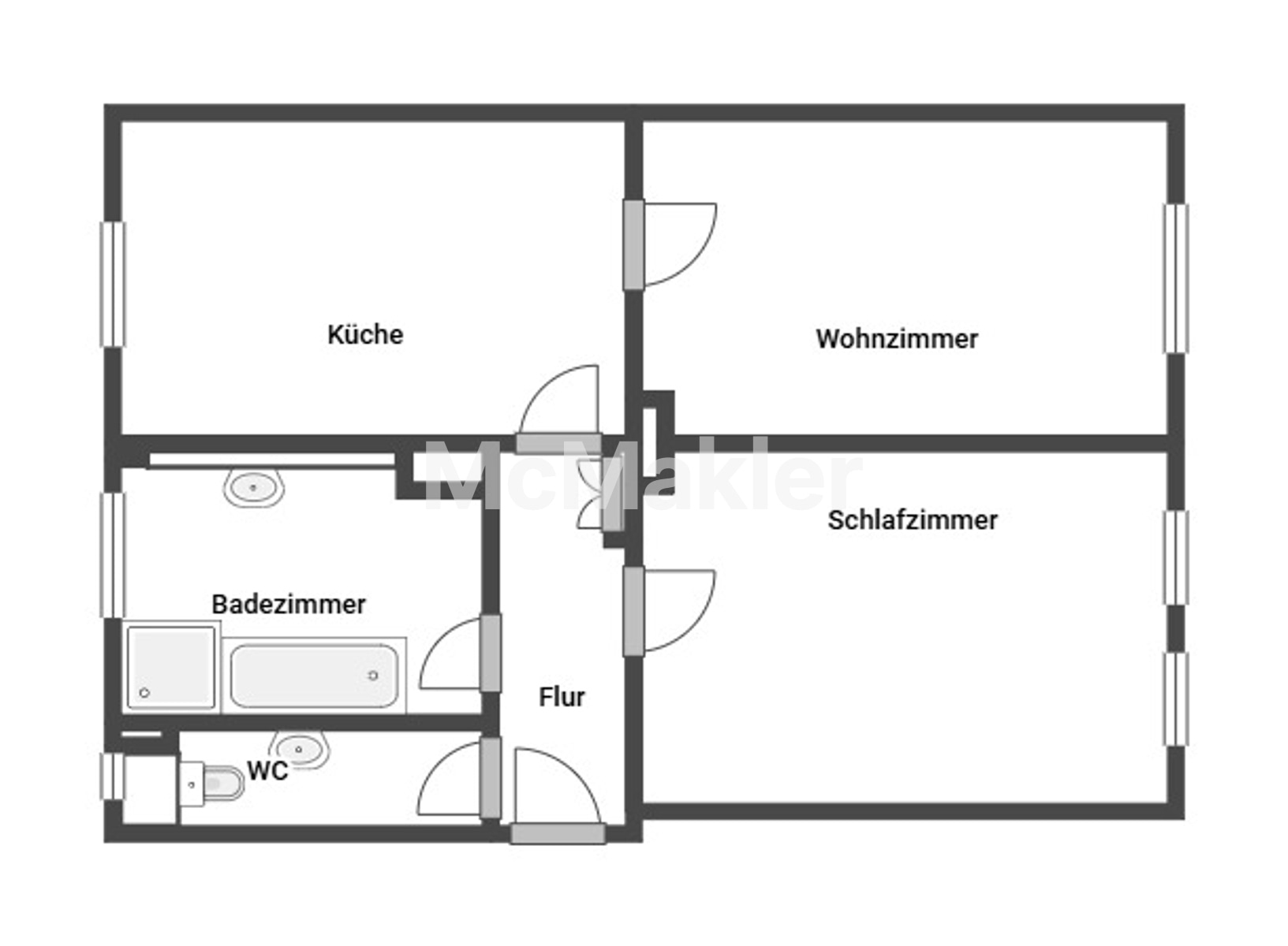 Dein neues Zuhause in Fürth – modern, ruhig und sofort verfügbar – Grundriss 1