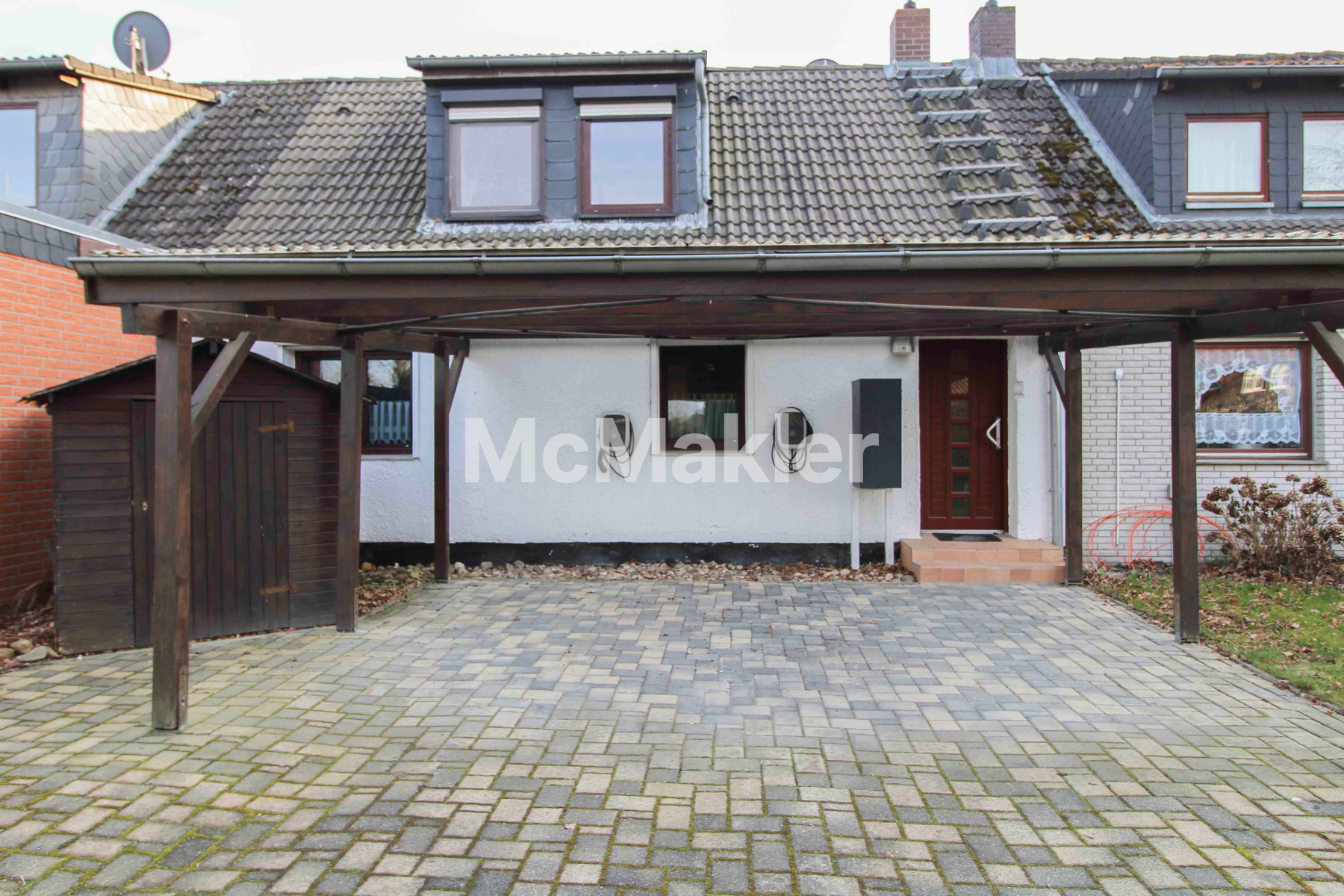 Umfangreich modernisiertes Reihenmittelhaus in Calberlah-Jelpke mit Wintergarten