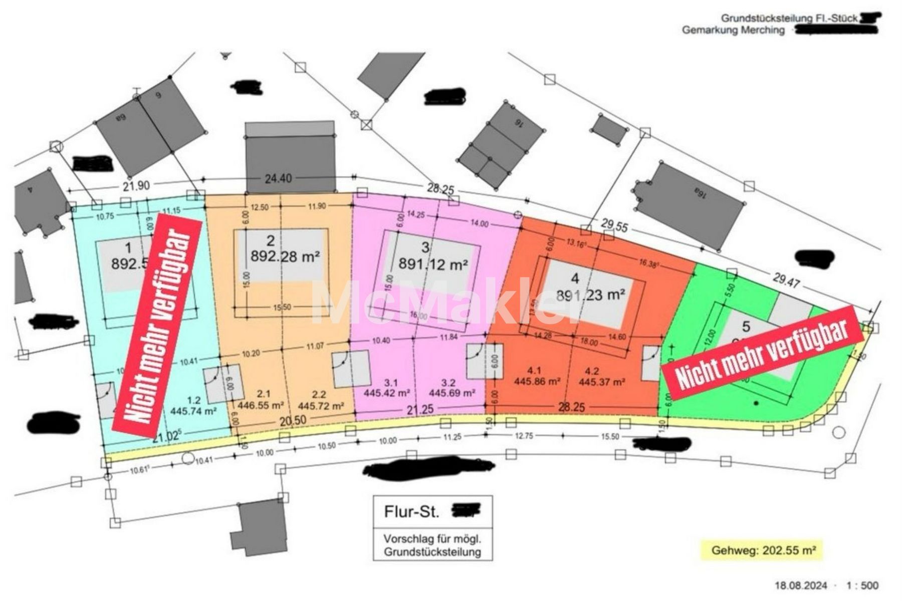 Exklusives, erschlossenes Premium-Bauland in ruhiger TOP Lage mit Seltenheitswert - Parzelle 3