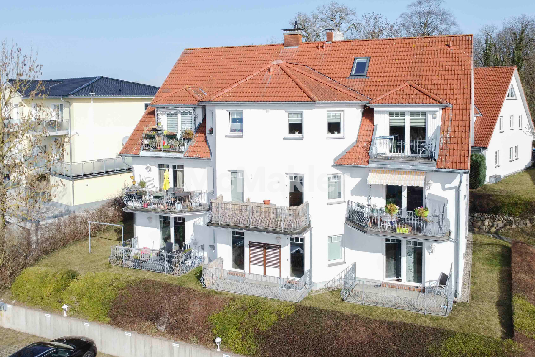 Ostseenah investieren: Renditestarke 2-Zimmer-Wohnung mit großem Balkon in Kröpelin