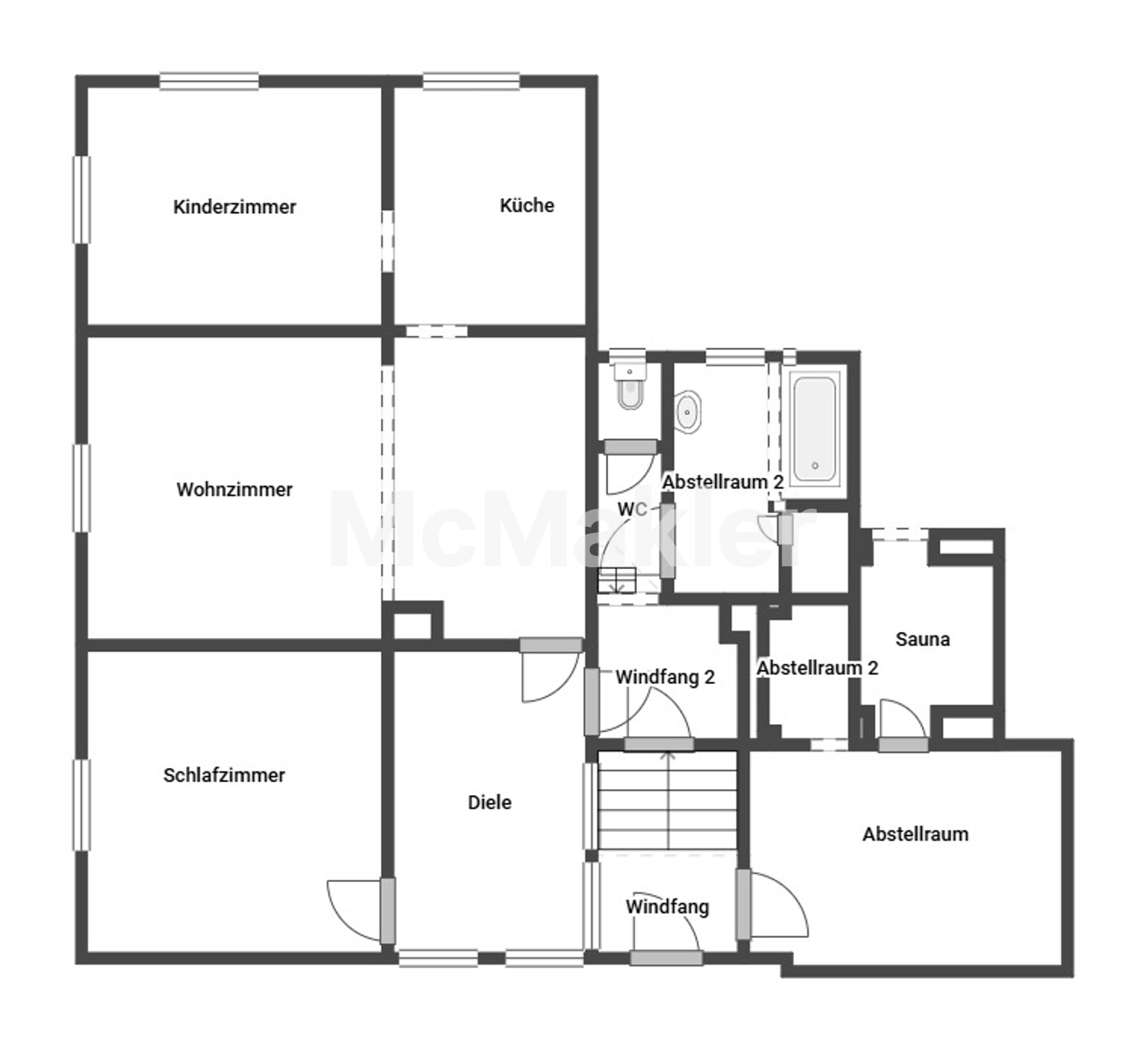 Ihr neues Zuhause in DD-Klotzsche – bezugsfreies Einfamilienhaus auf 1.000 m² Grundstück – Grundriss 1