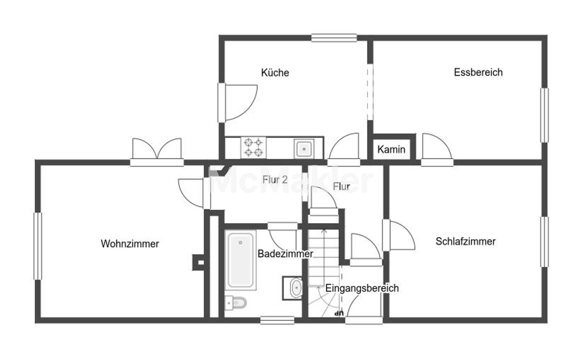 Charmantes Einfamilienhaus mit Innenhof, Garten & viel Potenzial in Rimpar – Grundriss 1