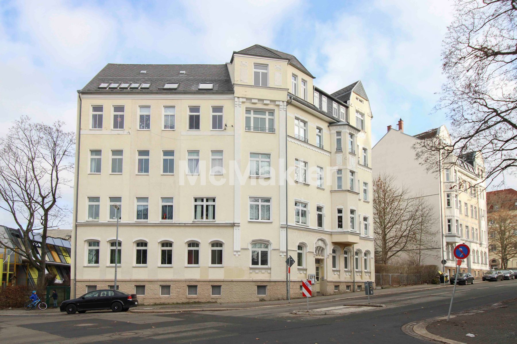 Vermietete 2- Raum- Wohnung im Altbaucharme in Chemnitz Lutherviertel