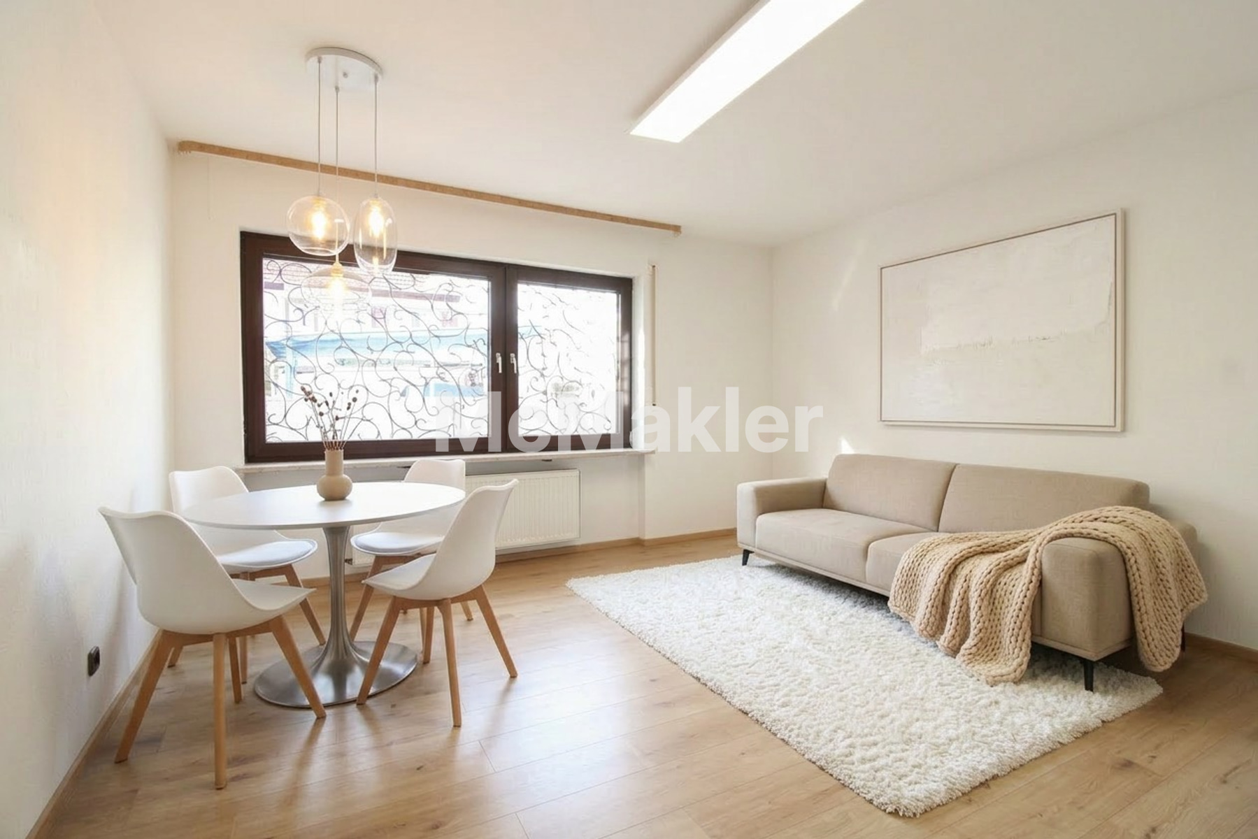 2-Zimmer Erdgeschosswohnung mit Garten in Frankfurt-Seckbach