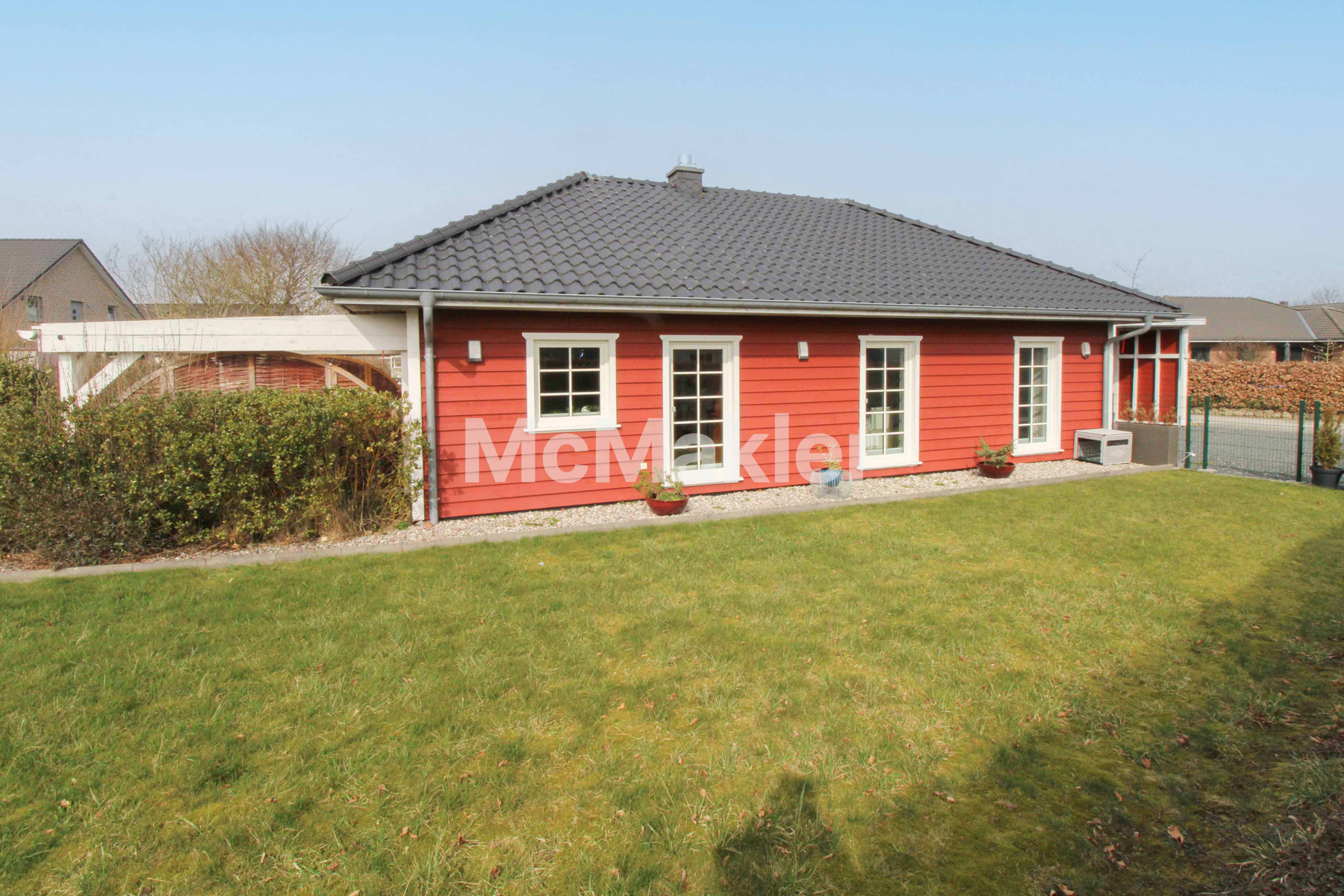Barrierefreies Schwedenhaus mit Erdwärme in Husby