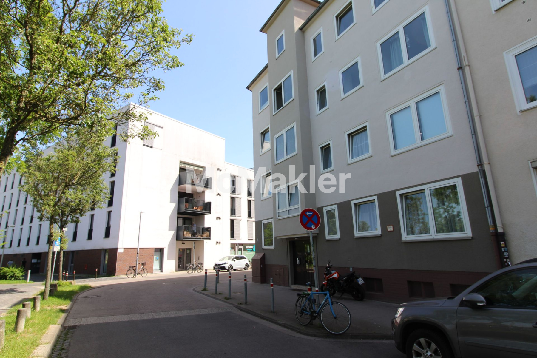 Gepflegte 2-Zimmer Wohnung mit Balkon in ruhiger und zentraler Lage