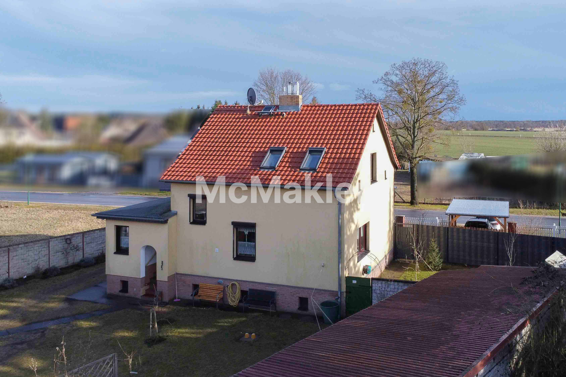 Modernisiertes 5-Zimmer-Einfamilienhaus mit Garten, Garage & Carport in Liebenwalde