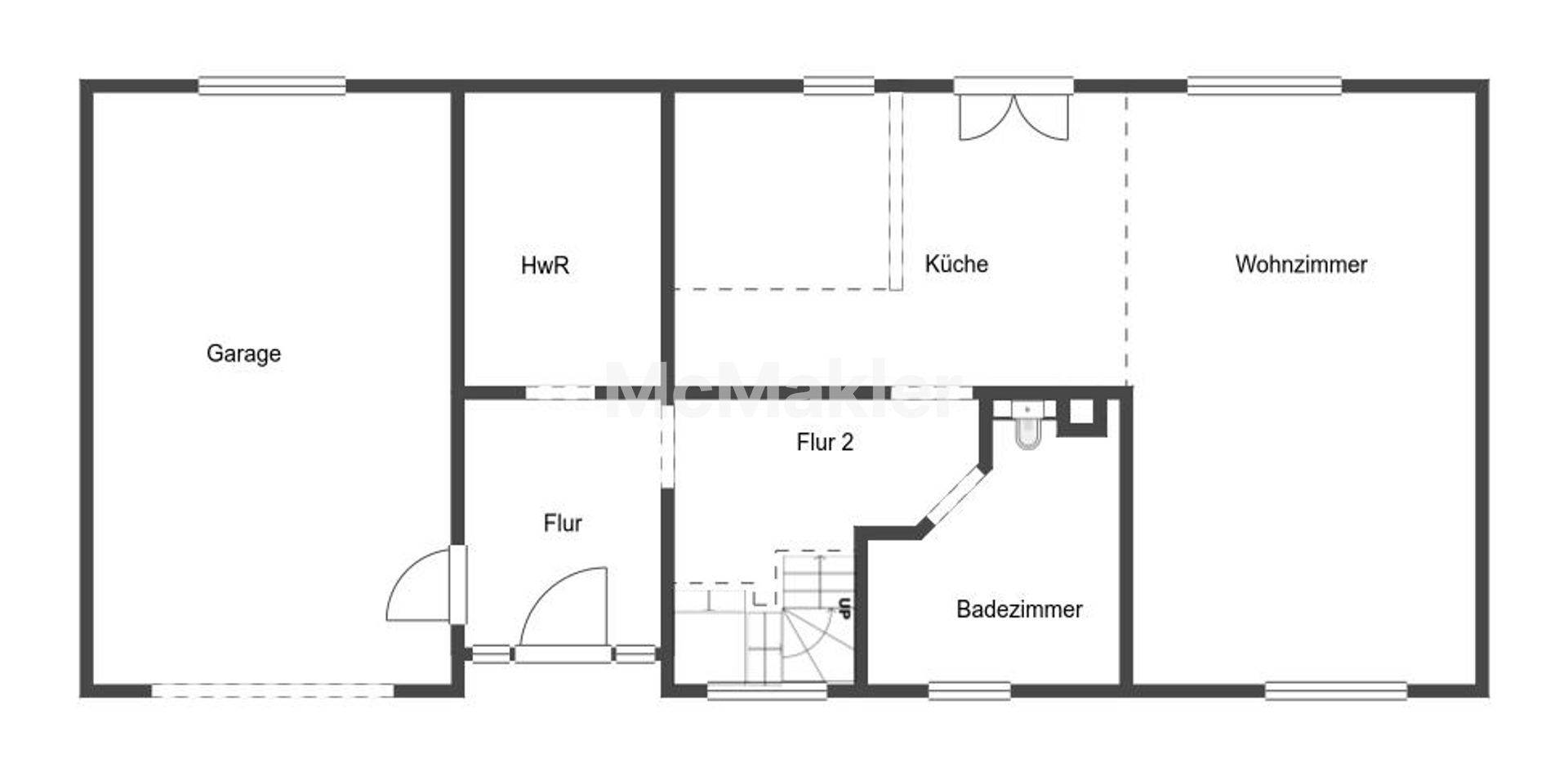 Fortgeschrittener Rohbau nahe Altefähr – Ideal für Familien & Pendler nach Stralsund – Grundriss 1