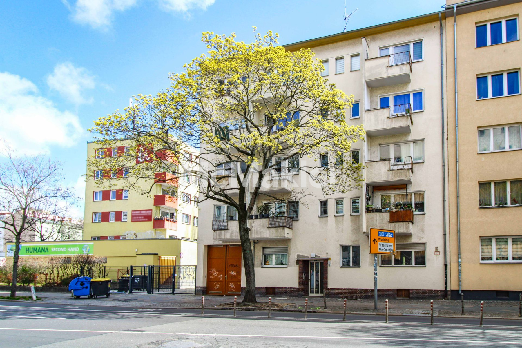 Bezugsfrei: 3-Zimmer-Wohnung in zentraler Lage von Berlin Moabit
