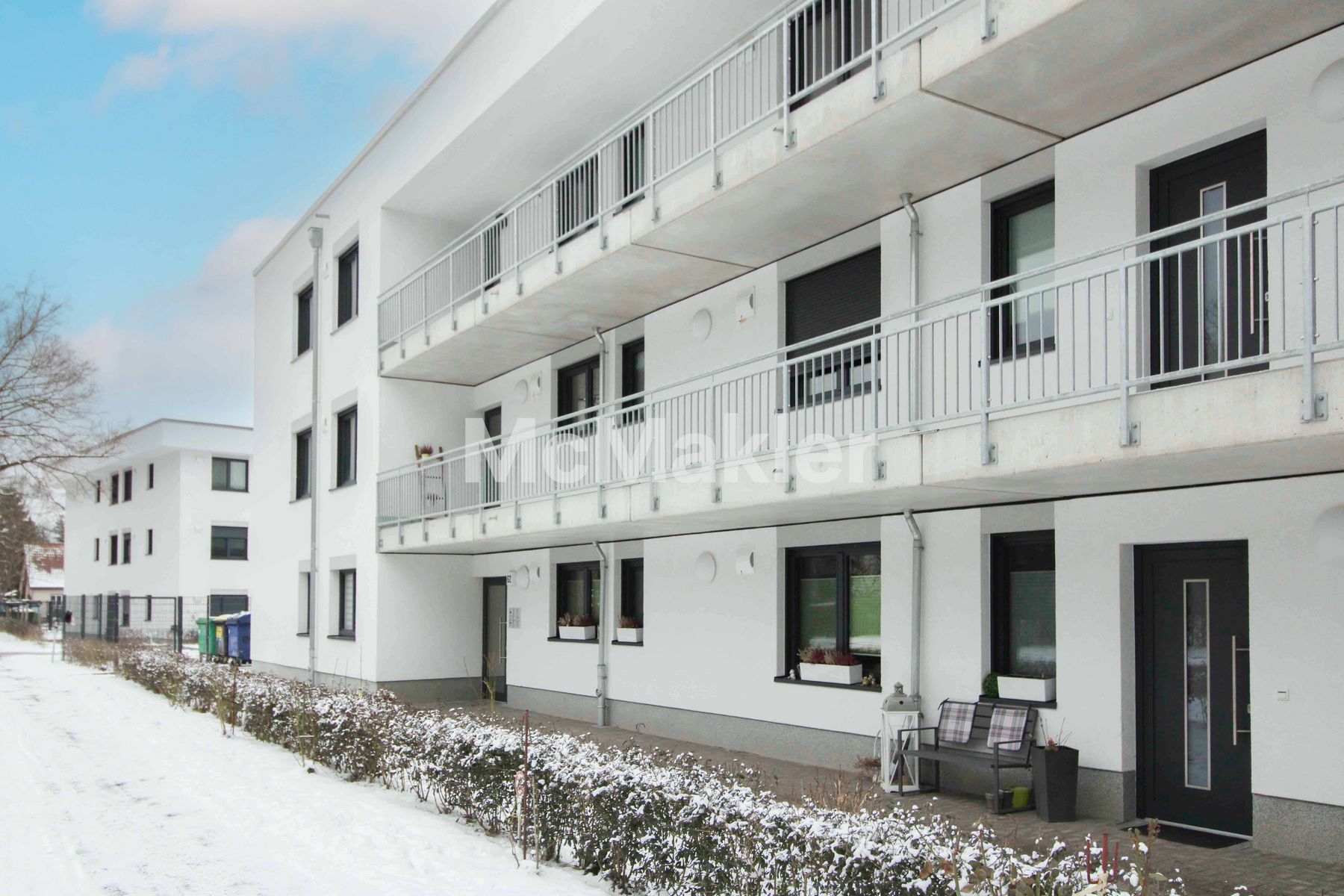 Kapitalanlage: Neuwertige 1,5 Zimmer Wohnung mit PKW-Stellplatz und Effizienzhaus-55-Standard