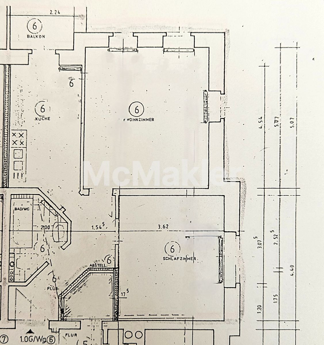 *Kapitalanleger gesucht* Renovierte 2-Zimmer-Wohnung mit Stellplatz – Grundriss 1