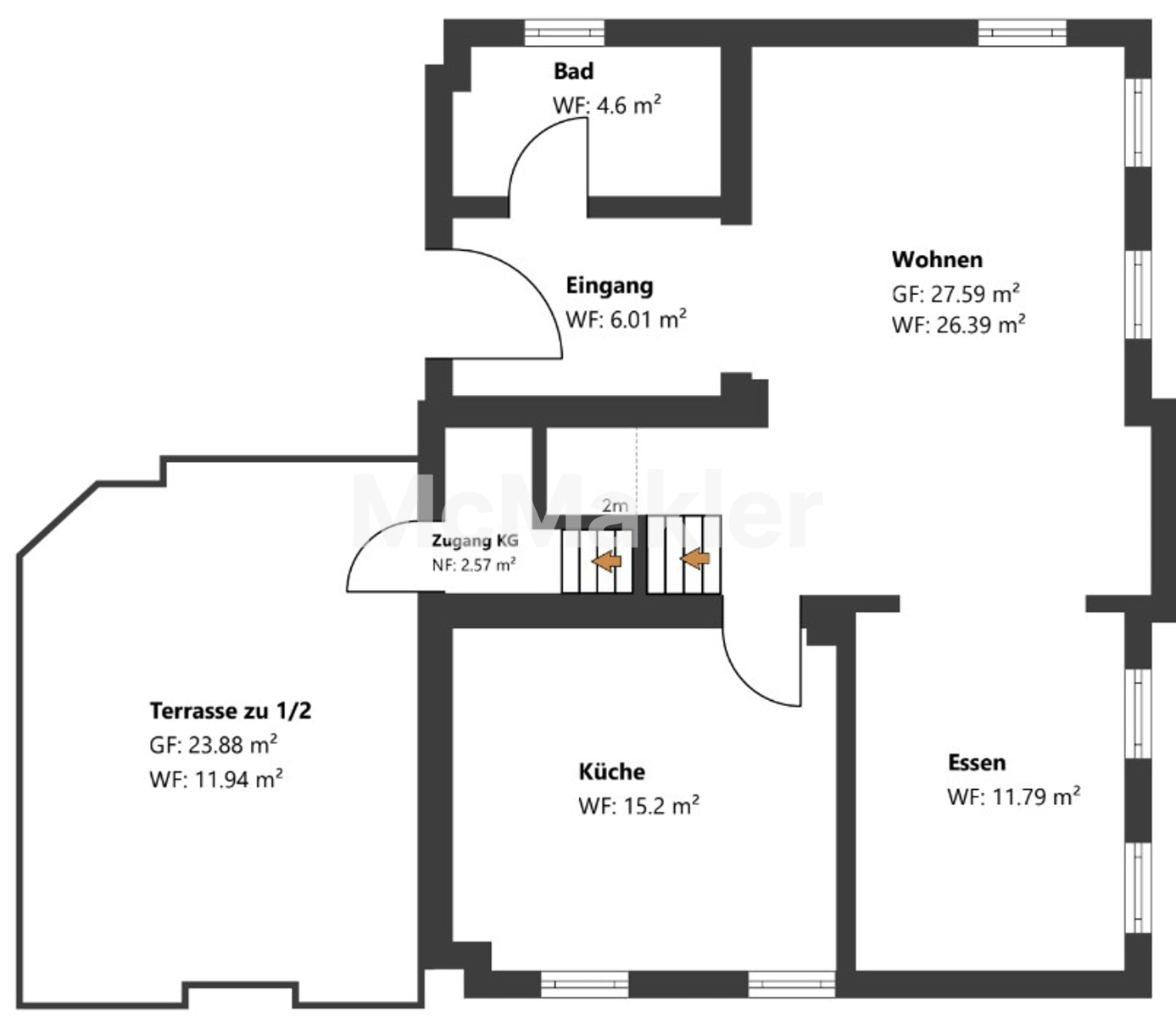 Großzügiges Wohnen mit Stil – Exklusives Zuhause für die ganze Familie – Grundriss 1