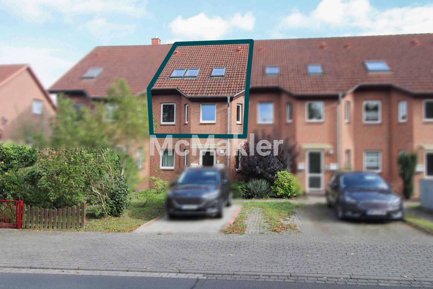 Wohnen mit Blick ins Grüne: 3-Zi.-Maisonette-Wohnung mit Balkon in Schwerin-Friedrichsthal
